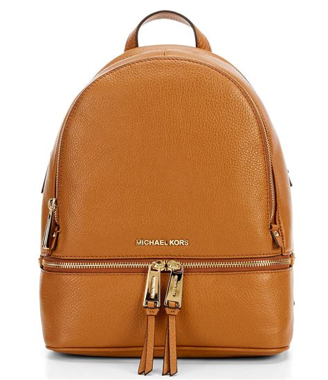 michael kors zip backpack